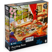 HOP Puzzle Skládající tlapky 1000 dílků