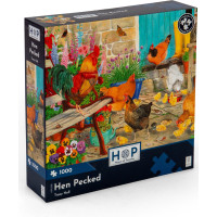 HOP Puzzle Slepičí zobání 1000 dílků
