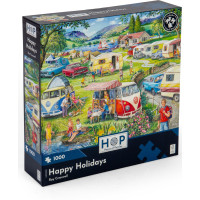 HOP Puzzle Šťastné prázdniny 1000 dílků