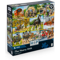 HOP Puzzle Tahouni 1000 dílků