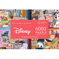 TREFL Puzzle UFT Velká kniha Disney 6000 dílků