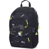OXYBAG Studentský batoh + etue OXY Sport Graffiti