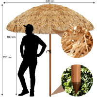 Zahradní slunečník HAWAII 220 cm
