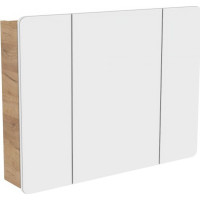 Koupelnová závěsná skříňka BÁRA 100 cm - se zrcadlem