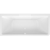 Polysan CASCATA L MONOLITH obdélníková vana 180x80x60cm, kaskáda bílá 73836ML.101
