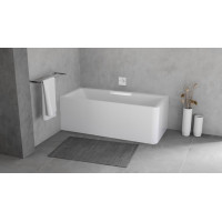 Polysan CASCATA L MONOLITH obdélníková vana 180x80x60cm, kaskáda bílá 73836ML.101