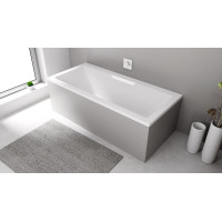 Polysan CASCATA obdélníková vana 185x85x45cm, kaskáda bílá 73836.101