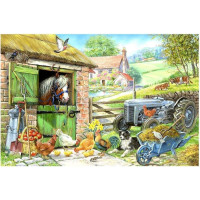 HOP Puzzle Na farmě BIG 250 dílků