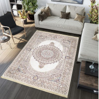 Kusový koberec VICTORIA Denizli - krémový/hnědý