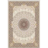 Kusový koberec VICTORIA Konya - krémový/šedý