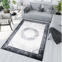 Kusový koberec VICTORIA Tarsus - bílý/černý