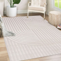 Kusový koberec ELLEN Fusion - krémový