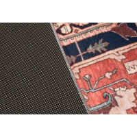 Kusový koberec FLANNEL PRINTED - Ornament - červený/tmavě modrý