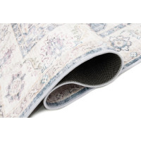 Kusový koberec FLANNEL PRINTED - Ornament - šedý/béžový