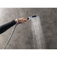 Sapho Sprchová souprava, posuvný držák 708mm, černá mat SC715B