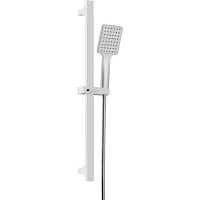 Sapho Sprchová souprava hranatá, posuvný držák 680mm, chrom SC815