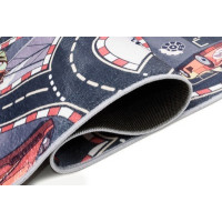 Dětský kusový koberec FLANNEL PRINTED - Auta