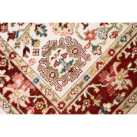 Kusový koberec RIVOLI Sivas - krémový/červený