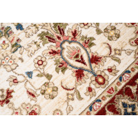 Kusový koberec RIVOLI Milas - krémový/červený