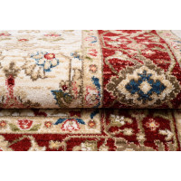 Kusový koberec RIVOLI Milas - krémový/červený