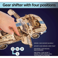 Ugears 3D dřevěné mechanické puzzle UGT-24 Endurance Racer