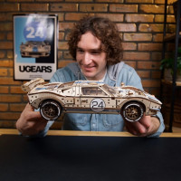 Ugears 3D dřevěné mechanické puzzle UGT-24 Endurance Racer