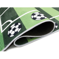 Dětský kusový koberec FLANNEL PRINTED - Fotbal