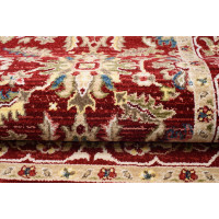 Kusový koberec RIVOLI Ushak - červený