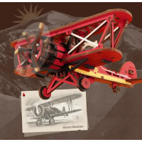 RoboTime 3D mechanická skládačka Dvojplošník s kyvadlem
