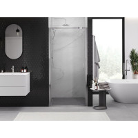 Sprchové dveře MEXEN EXO křídlové 95 cm - čiré - chromové - 817-095-000-01-00