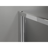 Sprchové dveře MEXEN EXO křídlové 70 cm - čiré - chromové - 817-070-000-01-00
