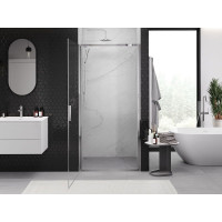 Sprchové dveře MEXEN EXO křídlové 65 cm - čiré - chromové - 817-065-000-01-00