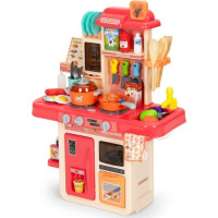 ECOTOYS Kuchyňka se zvuky a světly - růžová