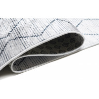 Kusový koberec TOSCANA Net - šedý