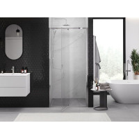 Sprchové dveře MEXEN EXO pivotové - dvoudílné - 100 cm - čiré - chromové - 819-100-000-01-00