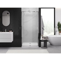 Sprchové dveře MEXEN EXO pivotové - dvoudílné - 115 cm - čiré - chromové - 819-115-000-01-00
