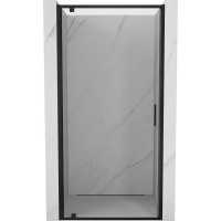 Sprchové dveře MEXEN EXO pivotové 100 cm - čiré - černé - 8181-100-000-70-00