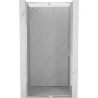 Sprchové dveře MEXEN EXO pivotové - dvoudílné - 100 cm - čiré - chromové - 819-100-000-01-00