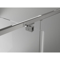 Sprchové dveře MEXEN EXO pivotové 65 cm - čiré - chromové - 8181-065-000-01-00