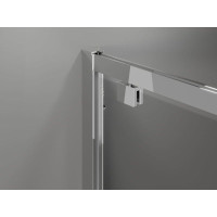 Sprchové dveře MEXEN EXO pivotové 85 cm - čiré - chromové - 8181-085-000-01-00