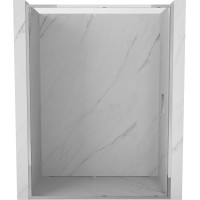 Sprchové dveře MEXEN EXO posuvné 130 cm - čiré - chromové - 8151-130-000-01-00