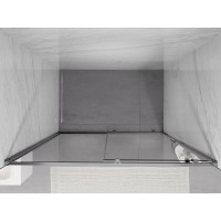 Sprchové dveře MEXEN EXO posuvné 130 cm - čiré - chromové - 8151-130-000-01-00
