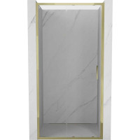 Sprchové dveře MEXEN EXO posuvné 110 cm - čiré - zlaté - 8151-110-000-50-00