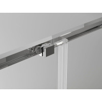 Sprchové dveře MEXEN EXO posuvné 130 cm - čiré - chromové - 8151-130-000-01-00