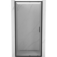Sprchové dveře MEXEN EXO posuvné 90 cm - čiré - černé - 8151-090-000-70-00