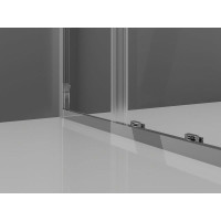 Sprchové dveře MEXEN EXO posuvné 130 cm - čiré - chromové - 8151-130-000-01-00