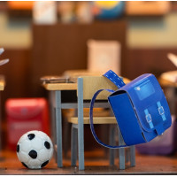 2Kids Toys miniatura domečku Školní třída