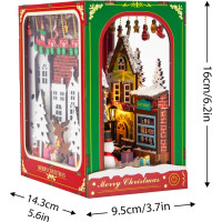 2Kids Toys Zarážka na knihy Bílé Vánoce