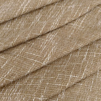 Ubrus LOOM 140x260 cm - hnědý