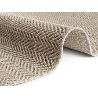 Kusový koberec Brave 103615 natural Brown z kolekce Elle – na ven i na doma